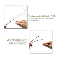 40pcs 10cm Male to Male Tinned Copper Jumper Wires for Arduino & Raspberry Pi