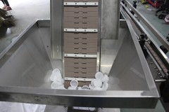Automatic Bottle Lids Feeding Machine Customized Cover/Lid Unscrambling Sorting