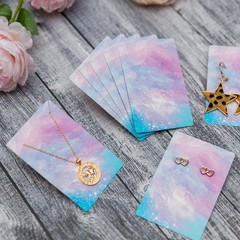 Clouds Necklace Card Earring Cards for Display Jewelry Display Hanging Card H…