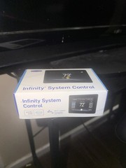Carrier Infinity System Control Wi-Fi Touchscreen Programmable Thermostat Alexa