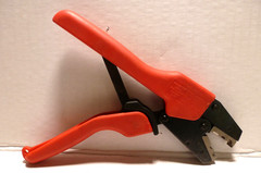 ADC WT-2 Press Master Ratcheting Crimp Tool For Coax Cable w/LCC 735 Die Sweden