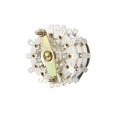 1/2/4x 9.7MM 6P5T 6 Pole 5 Throw 3 Deck Band Channel Rotary Switch Selector US