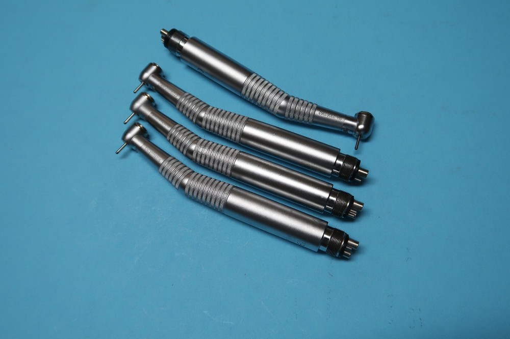 KAVO 636 LED 4 HOLE DENTAL HANDPIECE SET OF 4 & 1 MONTH WARRANTY