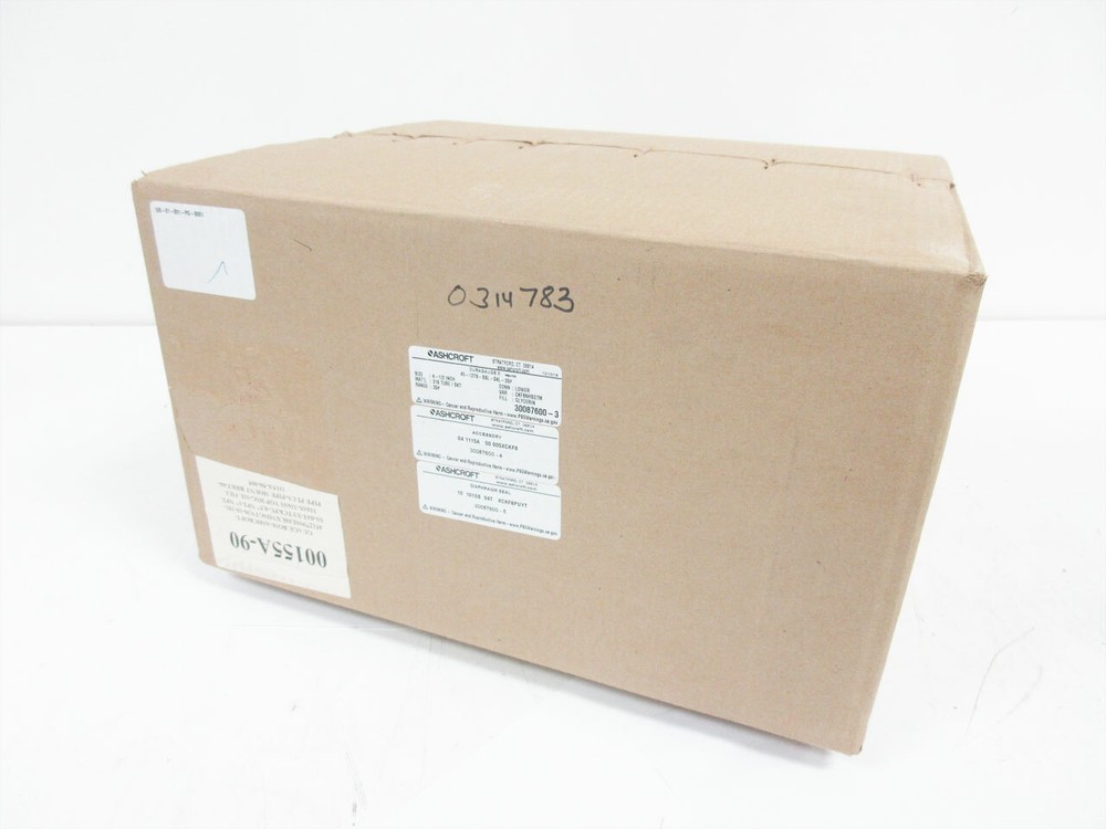 ASHCROFT 45-1279 30 PSI GLYCERIN 10-101SS-04T-XCK 04-1115A-50-005 DIAPHRAGM SEAL