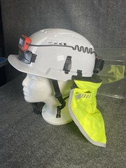 Milwaukee BOLT Type 2 Class C Safety Helmet 48-73-1093 RedLithium Headlamp USB