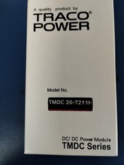 TRACO POWER TMDC 20-7211H DC/DC Converter 20W 80-160Vin 5.1V 4A Chassis mnt Iso