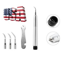 5PCS NSK Style Dental Ultrasonic Air Perio Scaler Handpiece 2Hole+G1,G2,G4