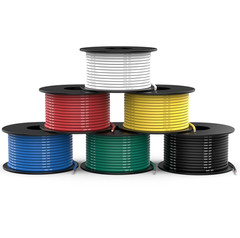 18 Gauge Wire 180Ft, 18 AWG Wire 6 Colors 30Ft Each Spool, Flexible Silicone Tin