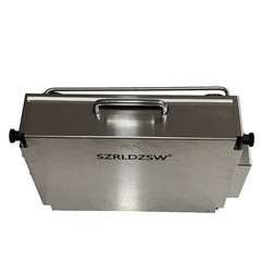 Commercial 12″ Folding Dough Sheeter Manual Pasta Pizza Roller Stainless Steel