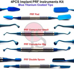 Dental Platelet Rich Fibrin PRF GRF Flap Soft Brushing Bone Compactor Surgery