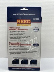 REED R2330 Professional Infrared Thermometer 50:1 Dual Laser 2282°F / 1250°C NEW