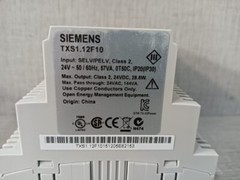 SIEMENS TXS1.12F10 POWER SUPPLY MODULE(24V-50/60Hz,57VA ,0T50C,IP20(IP30)
