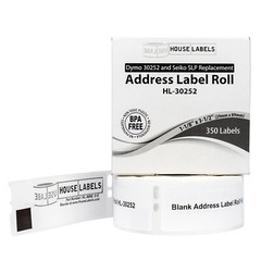 DYMO 30252 Direct Thermal Address Labels (1-1/8″ x 3-1/2″) – (24) Rolls of 350