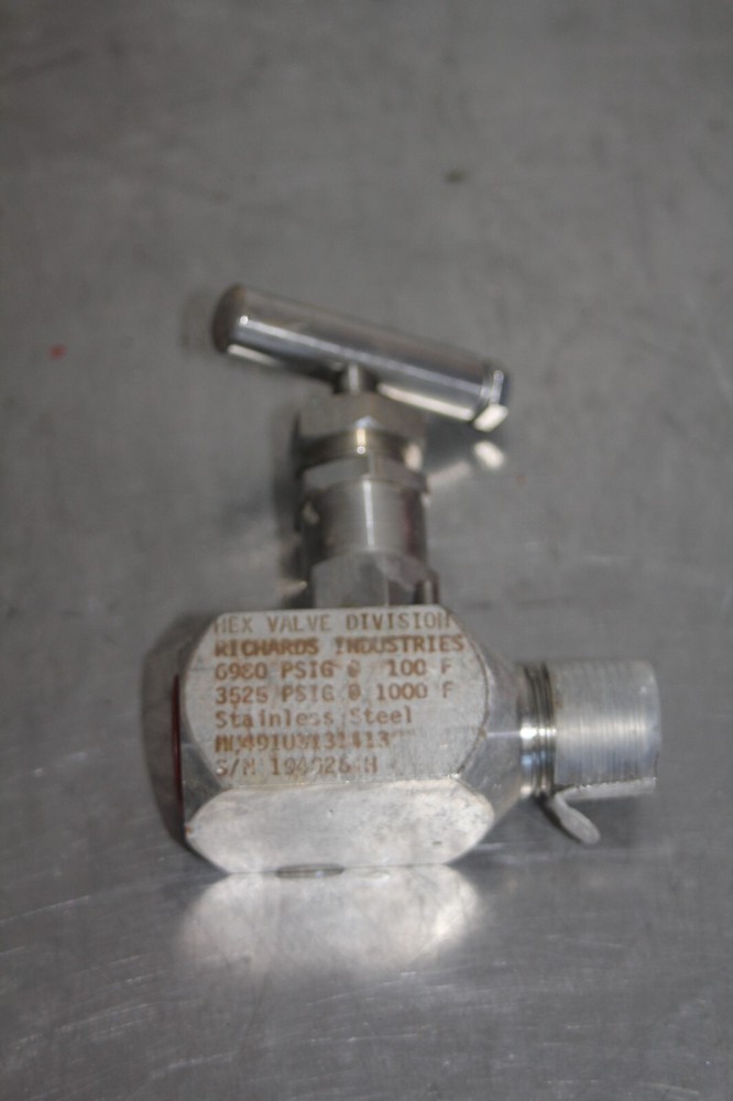 Richards Industries Hex Valve Division Needle H-491U3131413