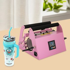 CH2330 Manual Tumbler Heat Press Machine 40Oz Mug Cup DIY Sublimation Printing