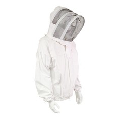 Rural365 Beekeeping Jacket and Veil – 2XL Lightweight Beehive Suit Jacket