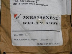 NEW Fisher 38B5786X052 Relay Assembly