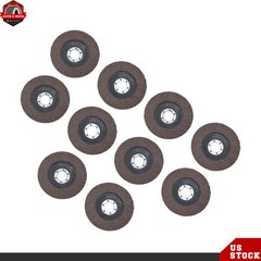 10Pieces Premium Zirconia Flap Disc Sanding Grinding 4-1/2″ × 7/8″ 40 Grit