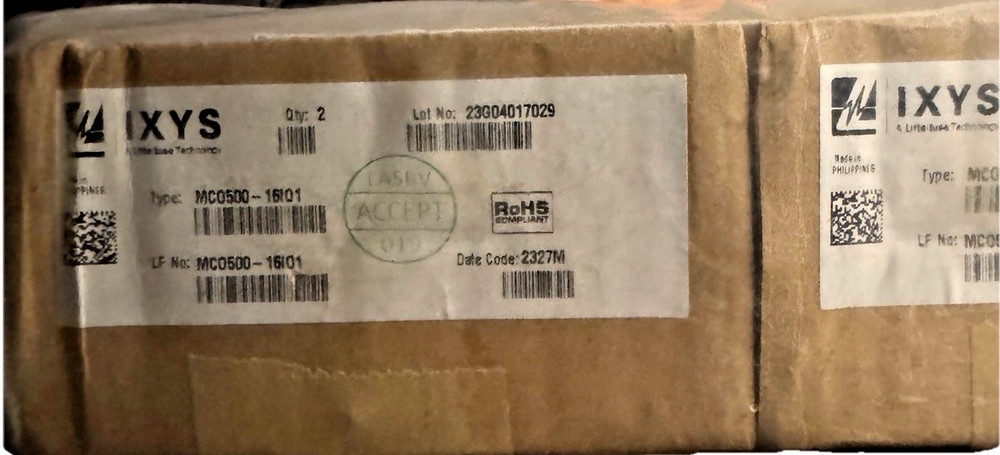4 Ixys MCO500-16IO1 RARE CA BRAND NEW IN SEALED BOX AND BAG 4 PER ORDER usa ship