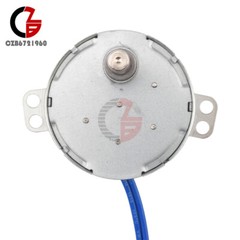 TYC-50 AC 12V/110V/220V 4W 50/60Hz Synchronous Motor 2.5/3/5/6RPM For Microwave