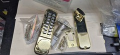 Pushbutton Lock 2 3/8 Backset Mechanical