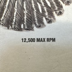 Norton 50583-038 Stainless 4” Wire Wheel Brush METAL – NEW {50}