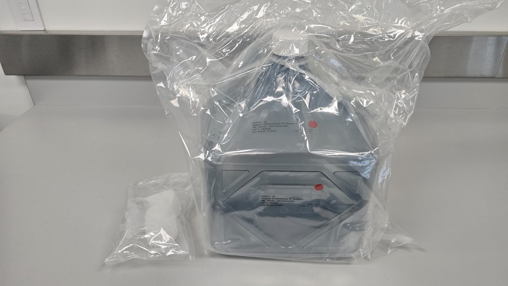 Nalgene PC Low Particulate Biotainer. 10L, Sterile. W/2 Closures. Ref 383410-08