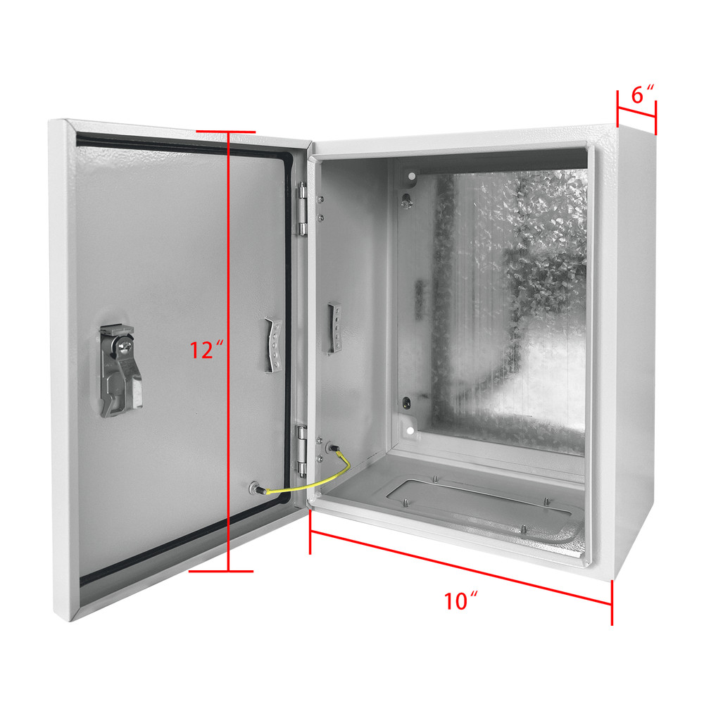 12x10x6 Inch IP65 Waterproof Outdoor Electrical Enclosure Box