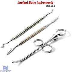 Bone Graft Packer Compactor Plugger Packer Implant Implantology Instruments Kit