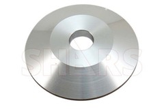 SHARS 6 X 1 X 1-1/4 X 3/8″ D12A2 DIAMOND DISH WHEEL 150 GRIT Max RPM 4300 NEW P|