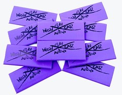 (10) 4 or 8 Gauge PURPLE 3/8″ x 2″ Heat Shrink Tube 4 Ring Terminals GA Tubing