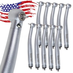 1-10X Dental LED Fiber Optic E-generator High Speed Handpiece Turbine 2/4H st