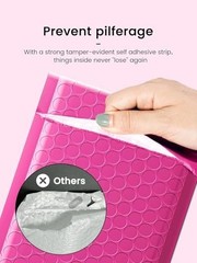 Bubble Mailers 6×10 Inches 25 Pack Padded Envelopes Self Seal Pink Shipping Bags