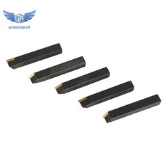 5Pcs 3/8″ Lathe Indexable Carbide Insert + Turning Tooling Bit Holder Set