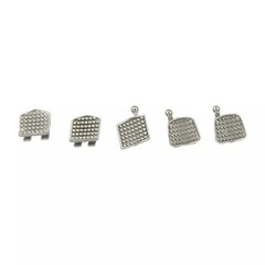 Dental Orthodontic Brackets Metal Braces Roth MBT 018 022 345 Hook Mini Twin MIM