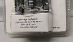 Office Depot Self Inking BLACK Automatic Numbering Stamp 841596 Factory Sealed!
