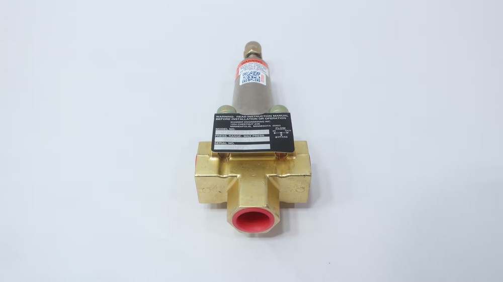 Wanner C62AABVSSEF Regulating Bypass Valve 3/4in 75-500psi