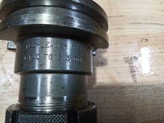 TECH LEADER 1482 Collet Chuck Cat40, TG75-3.00, Taper Shank Thru Coolant, NEW