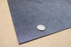 ABS Sheet Haircell Textured, 1 Side, Black, .094″ (3/32″) x 24″ x 24″