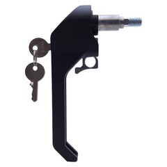 Saginaw SCE-PKH7 Latch Handle With 2x Keys, 7″ Size, 1/4-Turn Latch Type