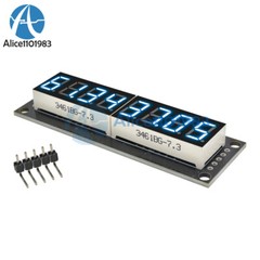 Digital 0.36″ inch 7-Segment 8-Digit LED Display 74HC595 Tube Module 5 Colors
