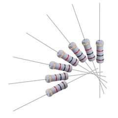50Pcs 1K Ohm Resistor, 1W 5% Tolerance Metal Oxide Film Resistors, Axial