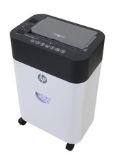HP – Paper Shredder Micro Cut, 100-Sheet Auto Feed, Shreds Credit Cards & Sta…