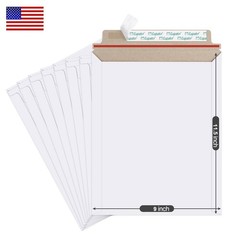 9″x11.5″ Flat Photo Mailers Document Envelopes Self Sealing Shipping Mailer Bulk