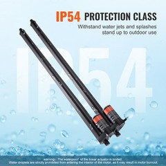 VEVOR 2PCS 12V Linear Actuator Kit 30 Inch 0.35″/s 220lbs/1000N IP54 Protection