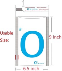 #0 6.5×10″ Kraft Bubble Mailers Padded Envelopes Mailing Bags AirnDefense brand