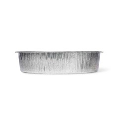 Behrens 2168 Galvanized Seamless Stock Feeder Pan for Livestock 3 gal.