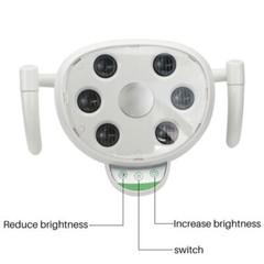 22mm/26mm Dental Oral LED Light Induction Lamp with 6 High Power LED CX249-23 CE