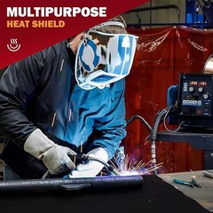 New Welding Blanket Fireproof Mat Heat Resistant Material Flame Retardant Fabric