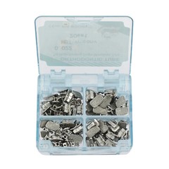 20 sets dental Tubos bucales de ortodoncia 1st 2nd Molar MBT Roth 022 Bondable